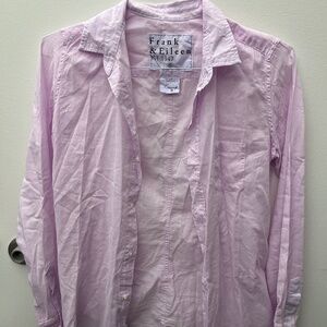 Frank & Eileen Barry Button Down Signature Crinkle